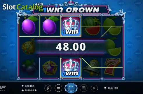 Скрин3. 1Win Crown слот
