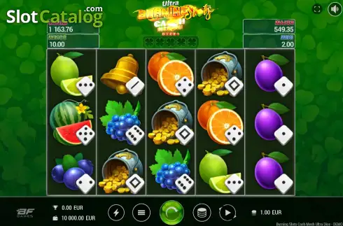 Скрин2. Ultra Burning Slots Cash Mesh Dice слот
