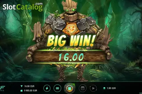 Скрин3. Golem Wildwoods Dice слот