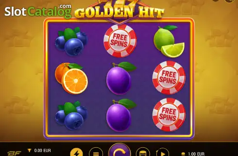Скрин2. 777 Golden Hit слот