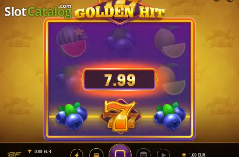 Скрин3. 777 Golden Hit слот
