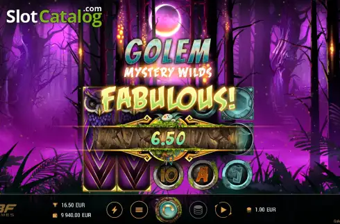Скрин3. Golem Mystery Wilds слот