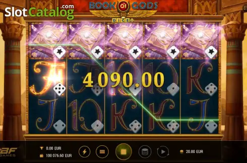 Скрин3. Book of Gods Dice слот