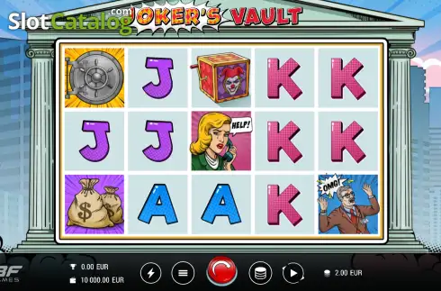 Скрин2. Joker’s Vault слот
