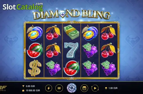 Скрин2. Diamond Bling слот