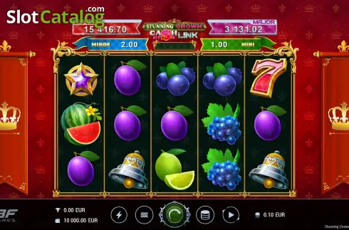 Скрин2. Stunning Crown Cash Mesh Link слот