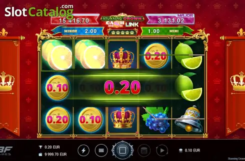 Скрин3. Stunning Crown Cash Mesh Link слот
