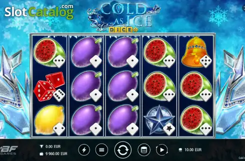 Скрин2. Cold As Ice Dice слот