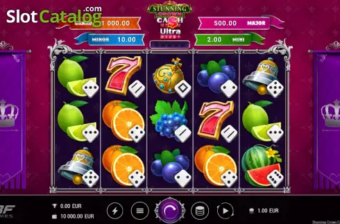 Скрин2. Stunning Crown Cash Mesh Ultra Dice слот