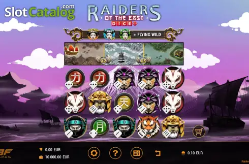 Скрин2. Raiders of the East Dice слот