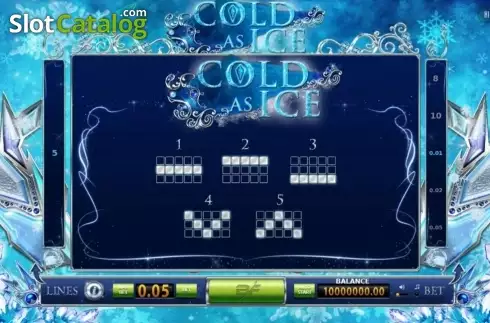 Скрин5. Cold As Ice слот