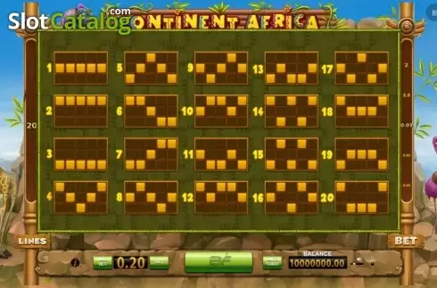 Скрин5. Continent Africa слот