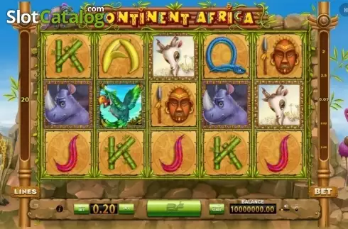 Скрин6. Continent Africa слот