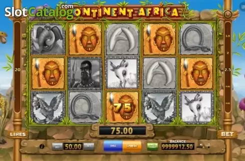 Скрин8. Continent Africa слот