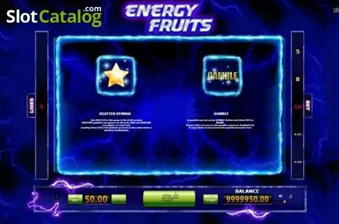 Скрин4. Energy Fruits слот