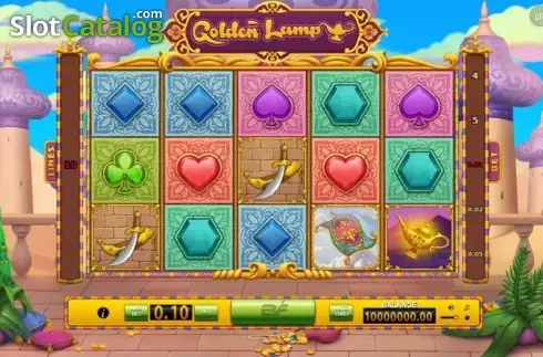 Скрин6. Golden Lamp слот
