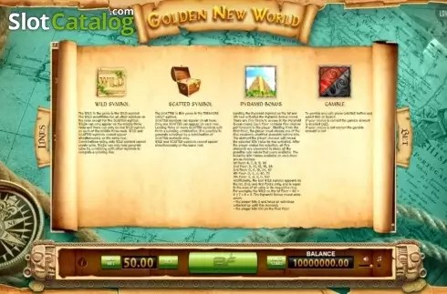 Скрин4. Golden New World слот