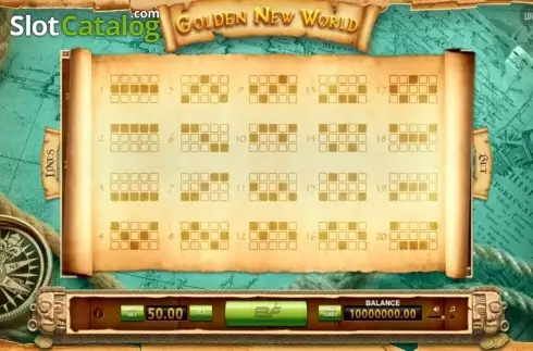 Скрин5. Golden New World слот
