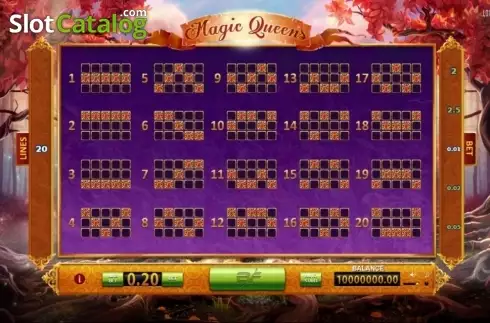 Скрин5. Magic Queens слот