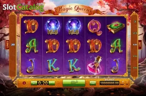 Скрин6. Magic Queens слот