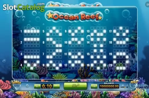 Скрин5. Ocean Reef слот