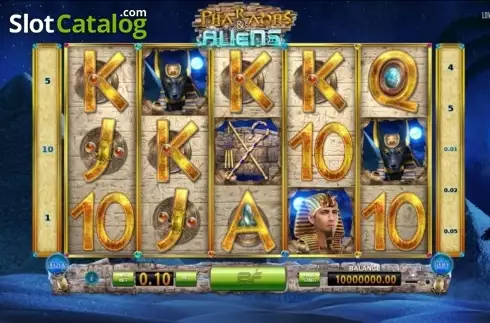 Скрин6. Pharaohs and Aliens слот