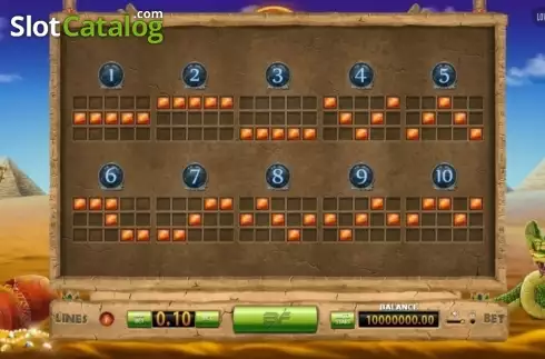 Скрин5. Pyramid Treasure слот