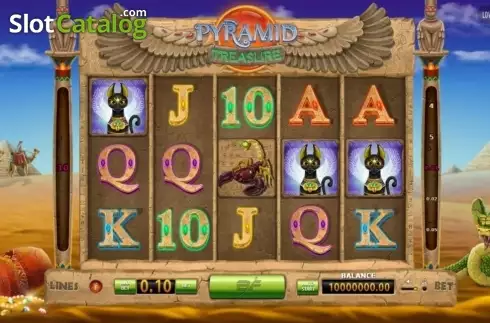 Скрин6. Pyramid Treasure слот