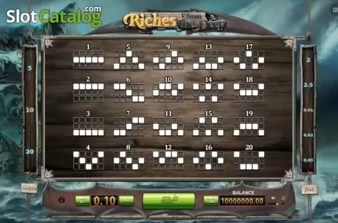 Скрин5. Riches from the Deep слот