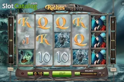 Скрин6. Riches from the Deep слот