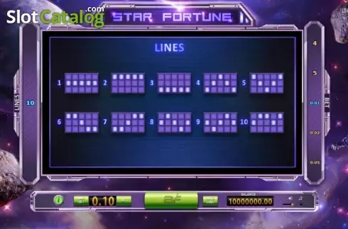 Скрин5. Star Fortune слот