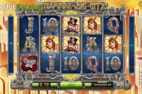 Скрин6. Steampunk Big City слот