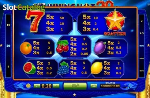 Скрин2. Stunning Hot 20 Deluxe слот