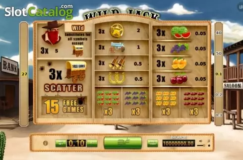 Скрин2. Wild Jack (BF Games) слот