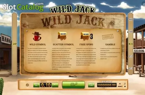 Скрин4. Wild Jack (BF Games) слот