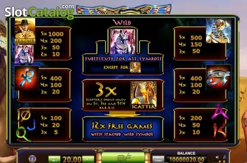 Скрин2. Ancient Secrets слот