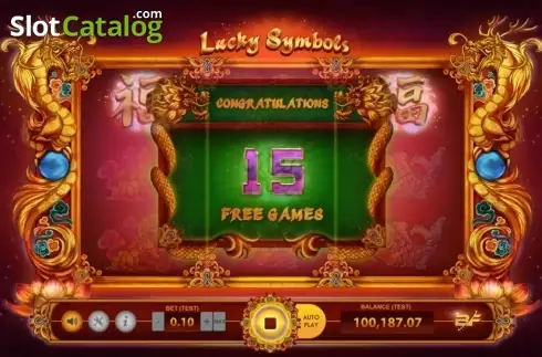 Скрин5. Lucky Symbols слот