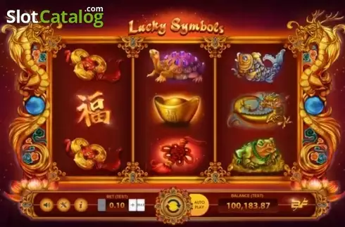 Скрин2. Lucky Symbols слот