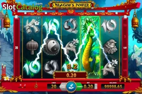 Скрин4. Dragon's Power слот