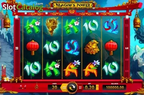 Скрин2. Dragon's Power слот