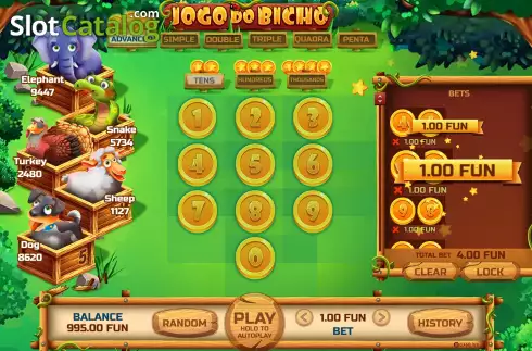 Скрин7. Jogo do Bicho (BGAMING) слот