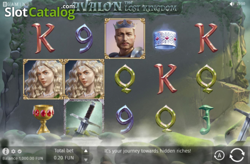 Скрин3. Avalon The Lost Kingdom слот