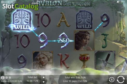 Скрин4. Avalon The Lost Kingdom слот
