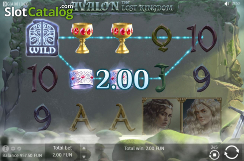 Скрин5. Avalon The Lost Kingdom слот