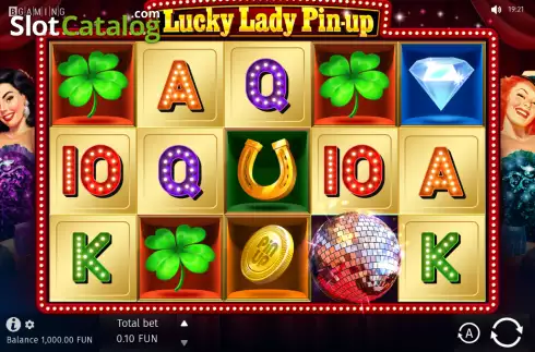 Скрин2. Lucky Lady Pin-Up слот