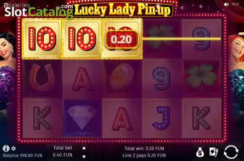 Скрин3. Lucky Lady Pin-Up слот