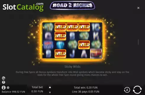 Скрин5. Road 2 Riches слот
