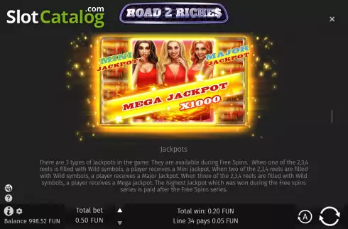 Скрин9. Road 2 Riches слот