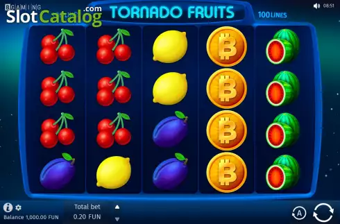 Скрин3. Tornado Fruits слот