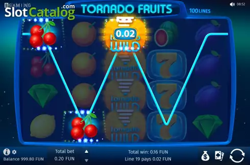 Скрин4. Tornado Fruits слот